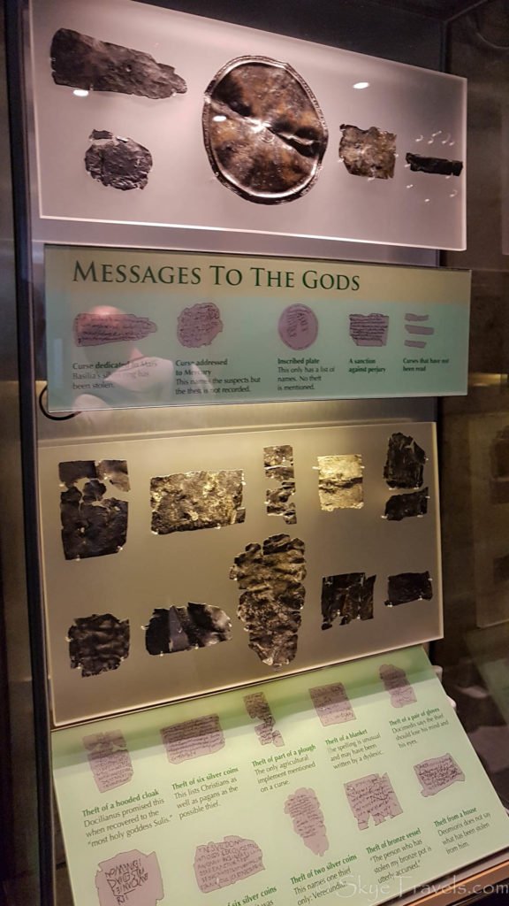 Curses at the Roman Baths