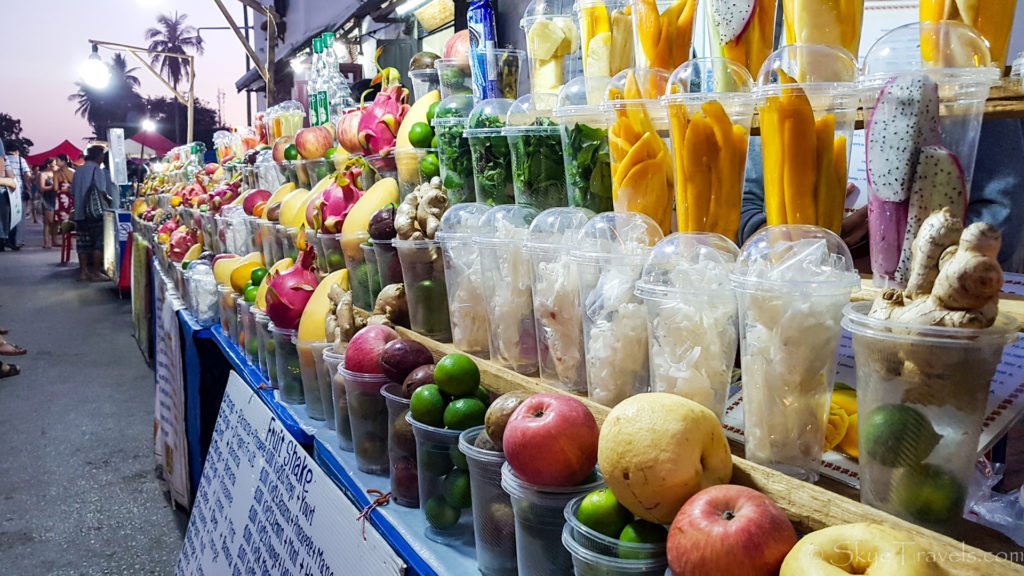 Smoothies in Luang Prabang