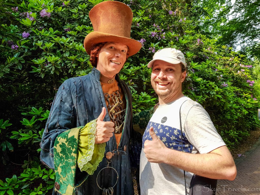 Selfie with Character in Efteling