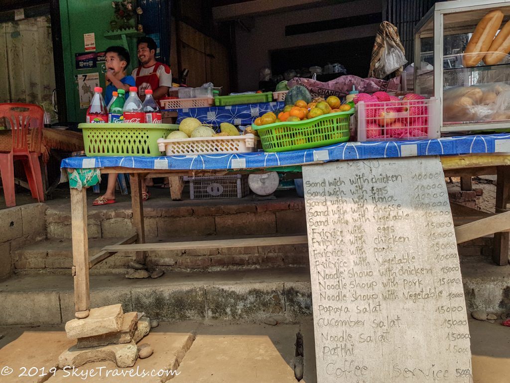 Breakfast Shop in Huay Xai