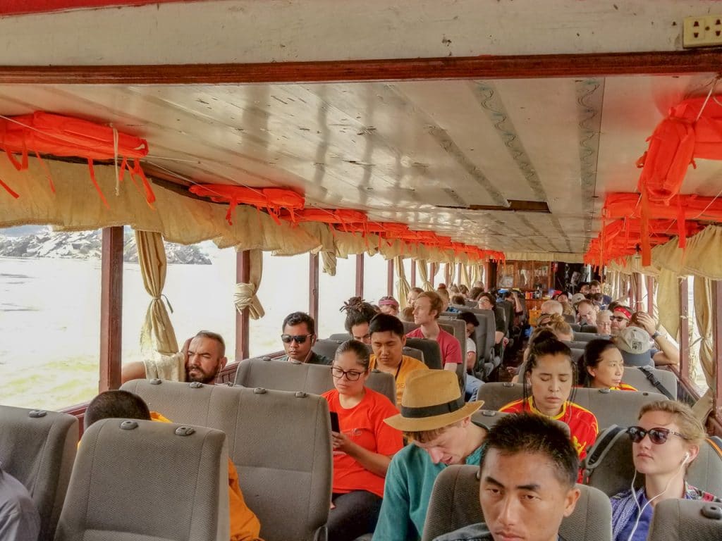 Crowd on the Slow Boat