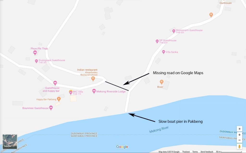 Pakbeng Map