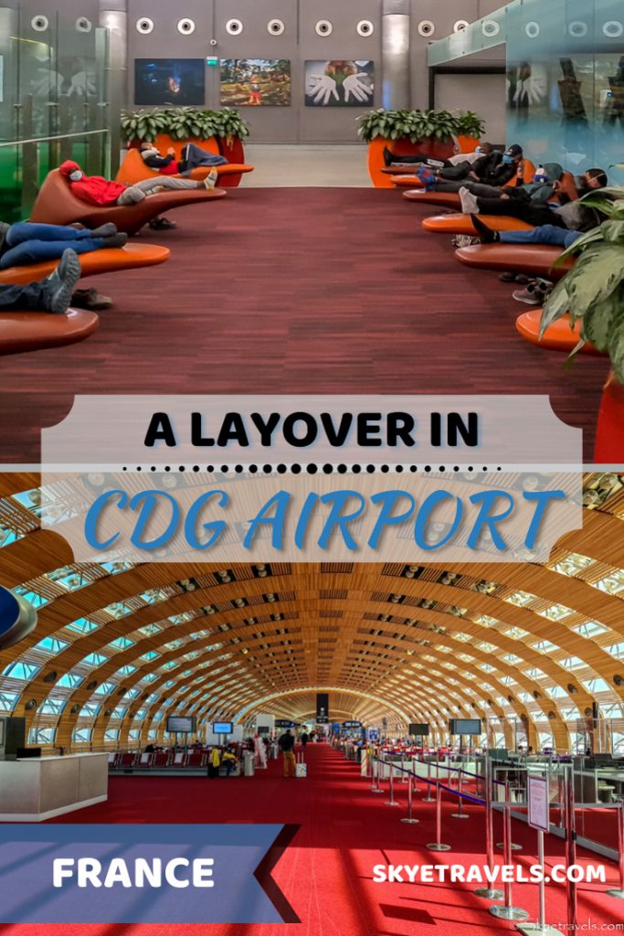 Layover in Charles de Gaulle Pin