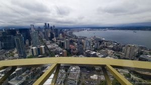 View of Seattle from Space Needle