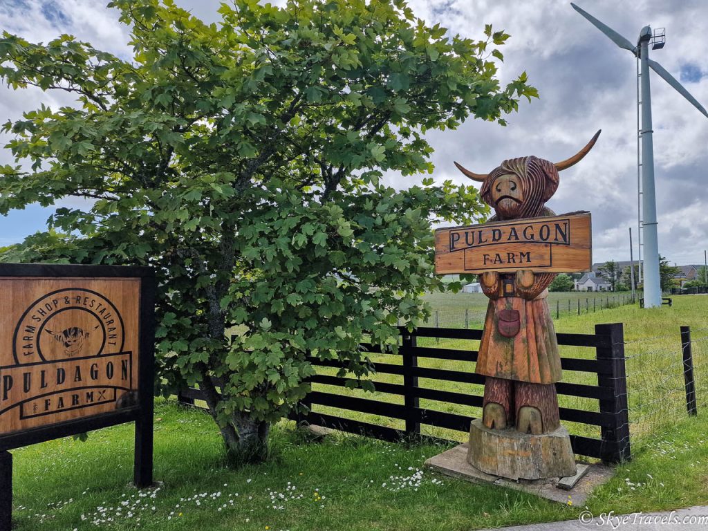 Puldagon Farm Entrance